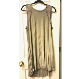 Olive Green Swing Dress